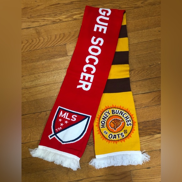 Double-Sided Major League Soccer/Honey Bunches of Oats Scarf - Picture 2 of 6